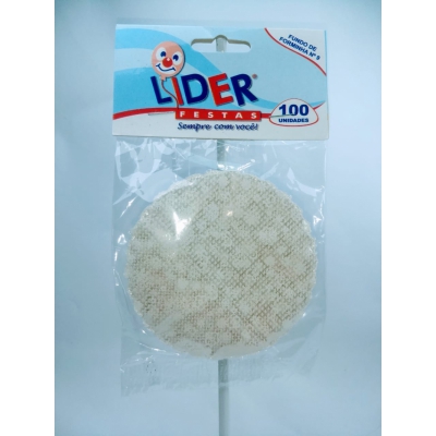 FUNDO DE FORMINHA BRANCO LIDER