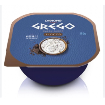 IOGURTE GREGO FLOCOS DANONE 100G