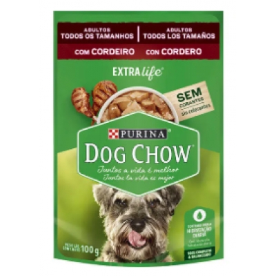 DOG CHOW SACHE CORDEIRO 100G
