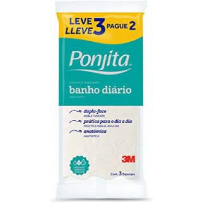 ESPONJA PONJITA C/3