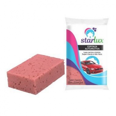 ESPONJA DE LIMPEZA STARLUX CARROS