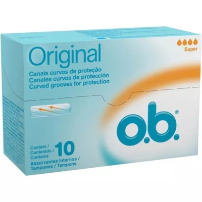 ABSORVENTE INTERNO O.B. SUPER C/10