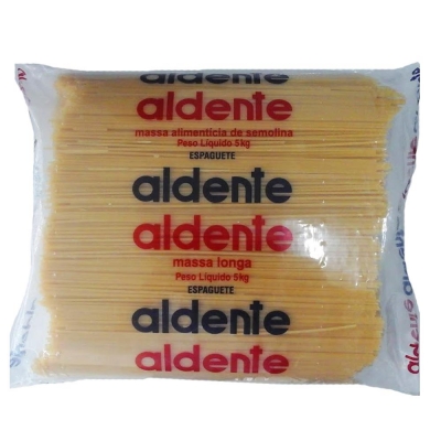MACARRAO ESPAGUETE ALDENTE PIRAQUE 5KG