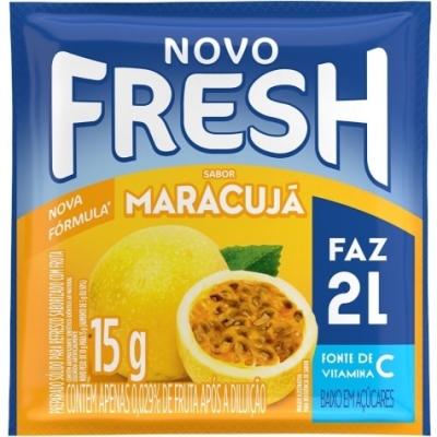 REFRESCO PO FRESH MARACUJA 15G