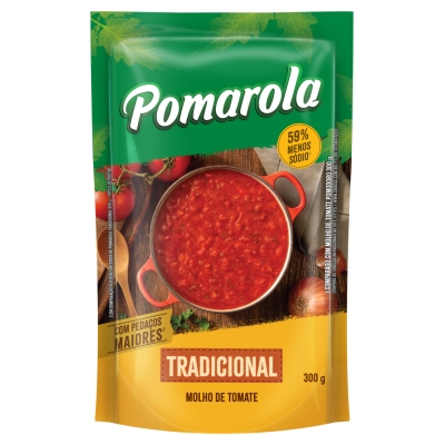 MOLHO TOMATE TRAD. POMAROLA SCH 300G