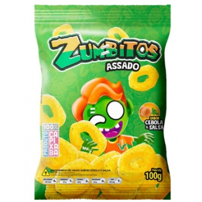 SALGADINHOS ZUMBITOS CEBOLA 100G