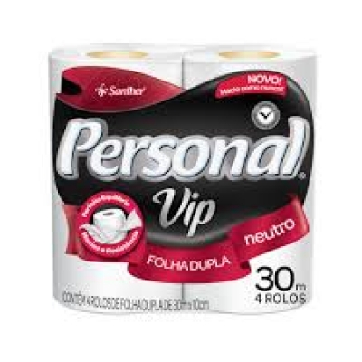 PAPEL HIGIENICO PERSONAL VIP NEUTRO 30M C/UN