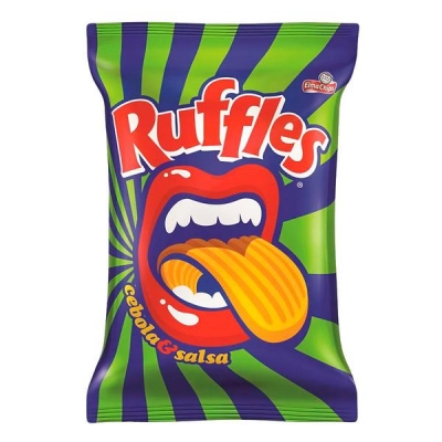 CHIPS BATATA RUFFLES CEBOLA E SALSA 40G