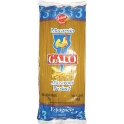 MACARRAO ESPAGUETE SEMOLA GALO 1Kg