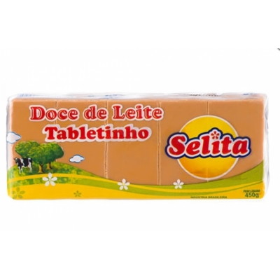 DOCE DE LEITE SELITA TABLETINHO 450G