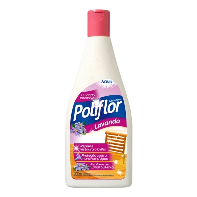 LUSTRA MOVEIS POLIFLOR LAVANDA 200ML