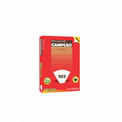 FILTRO P/CAFE CAMPEAO 102