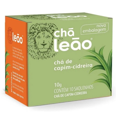 CHA CAPIM CIDREIRA LEAO 10G
