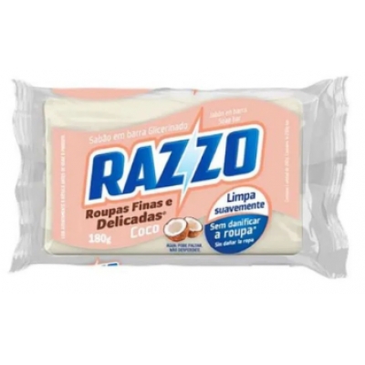 SABAO EM BARRA RAZZO COCO UNITARIO 180G