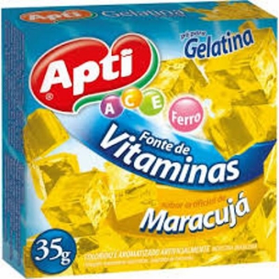 GELATINA APTI MARACUJA CX 20G