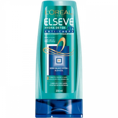 CONDICIONADOR ELSEVE HIDRA DETOX ANTICASPA 200ML