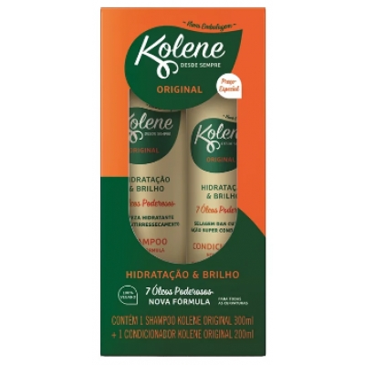 KIT SHAMP. + CONDIC. KOLENE ORIGINAL 300+200ML