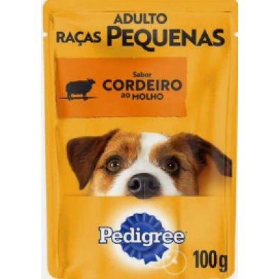 ALIM.PEDIGREE CORDEIRO AO MOLHO 100G