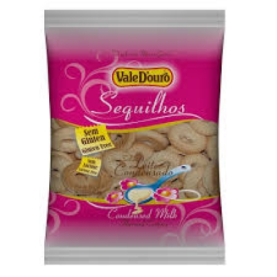 BISCOITO SEQUILHOS VALE D'OURO LEITE CONDENSADO 350G