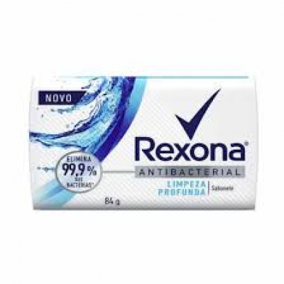SABONETE REXONA ANTIBACTERIAL LIMPEZA PROFUNDA 84G