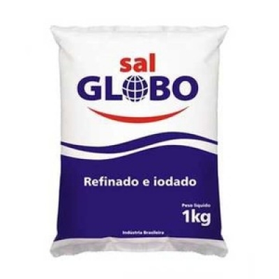 SAL REFINADO GLOBO 1KG