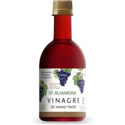 VINAGRE ALMAROMI VINHO TINTO 400ML