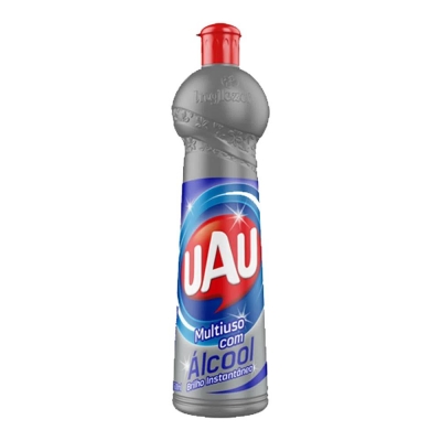 LIMPADOR MULTIUSO UAU ALCOOL 500ML