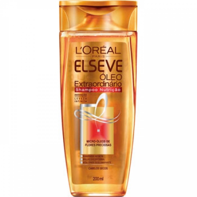 SHAMPOO ELSEVE OLEO EXTRA NUTRICAO 200ML