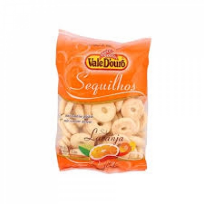 BISCOITO SEQUILHOS VALE D'OURO LARANJA 350G