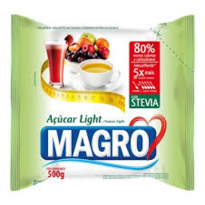 ACUCAR MAGRO COM STEVIA 400G