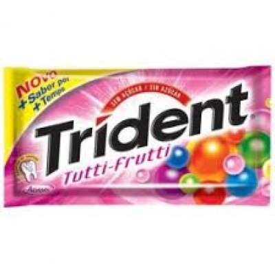 CHICLETE TRIDENT TUTTI 8G
