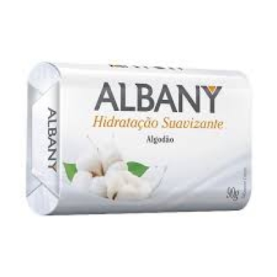 SABONETE ALBANY HIDRATACAO SUAVIZANTE ALGODAO 85g