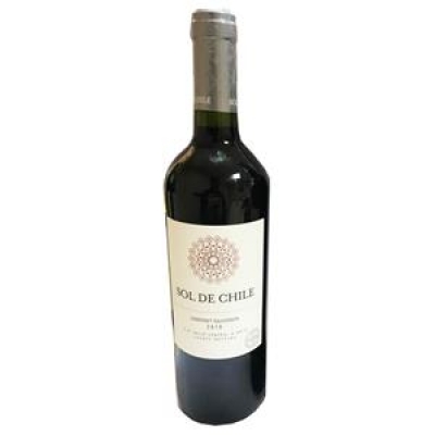 VINHO CABERNET SAUVIGNON SOL DE CHILE 750ML