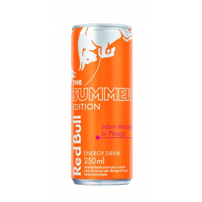 ENERG. RED BULL MORANGO E PESSEGO LT 250ML