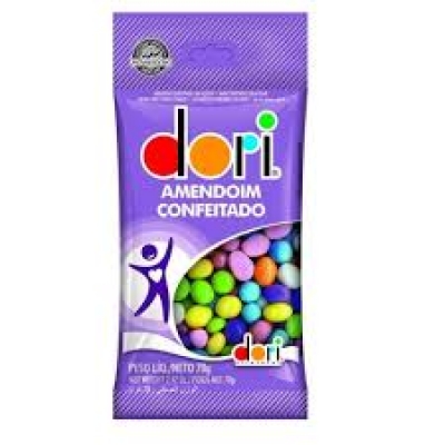 AMENDOIM DORI CONFEITADO 70G