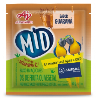 REFRESCO EM PO MID GUARANA 20G