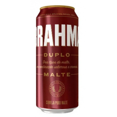 CERVEJA BRAHMA DUPLO MALTE LATAO 473ML