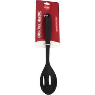 COLHER DE SILICONE VAZADA 27,5CM CK1537