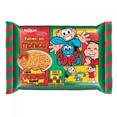 NISSIN MIOJO TURMA MONICA TOMATE 80G