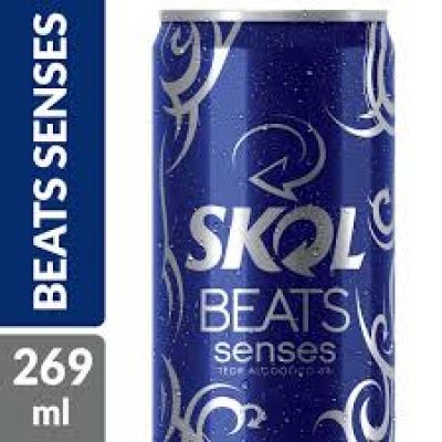 CERVEJA SKOL BEATS SENSES LATA 269ML