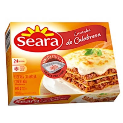 LASANHA SEARA CALABRESA 600G