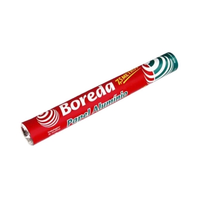 PAPEL ALUMINIO BOREDA 30CMX7,5MTS