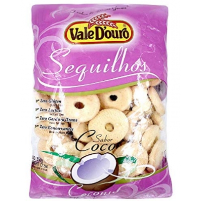 SEQUILHOS VALE D'OURO COCO 300G