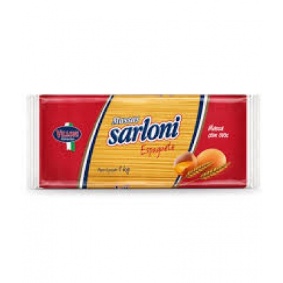 MACARRAO ESPAGUETE SARLONI COM OVOS 1KG