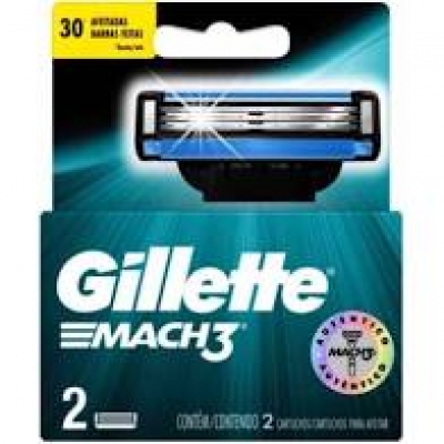 GILLETTE MACH 3 C/2UN.