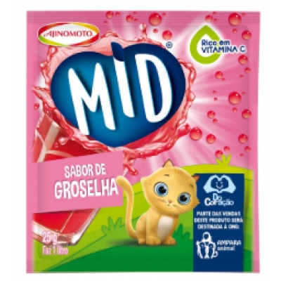 REFRESCO EM PO MID GROSELHA 20G