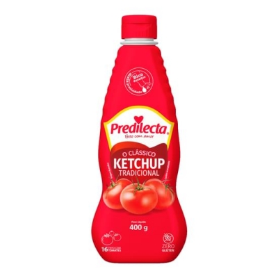 KETCHUP PREDILECTA TRADICIONAL 400G