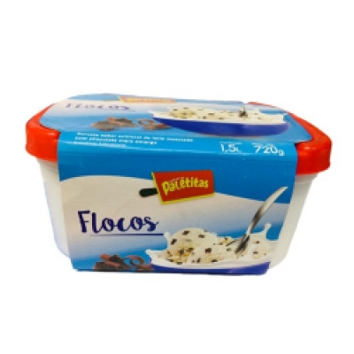 SORVETE PALETITAS FLOCOS 1,5L