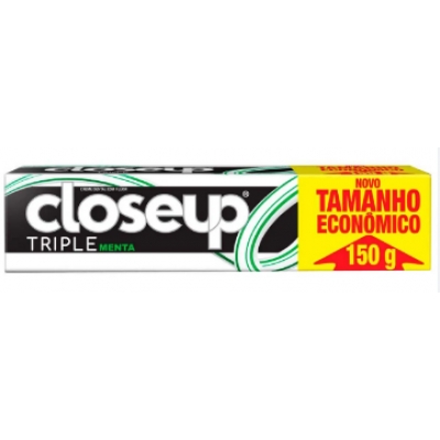 CREME DENTAL CLOSEUP TRIPLA MENTA 150G