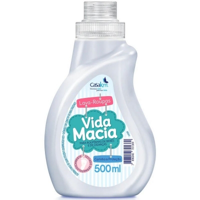 LAVA ROUPAS LIQ.VIDA MACIA INFANTIL 500ML
